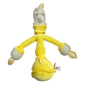 Disney Beauty and The Beast Candlestick Yellow Plush Toy